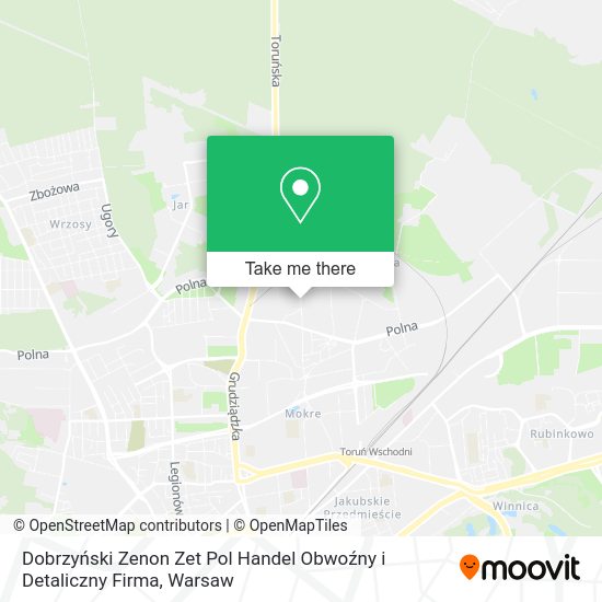 Dobrzyński Zenon Zet Pol Handel Obwoźny i Detaliczny Firma map