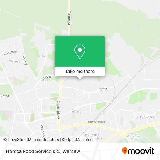 Horeca Food Service s.c. map