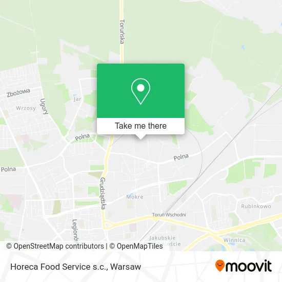 Карта Horeca Food Service s.c.