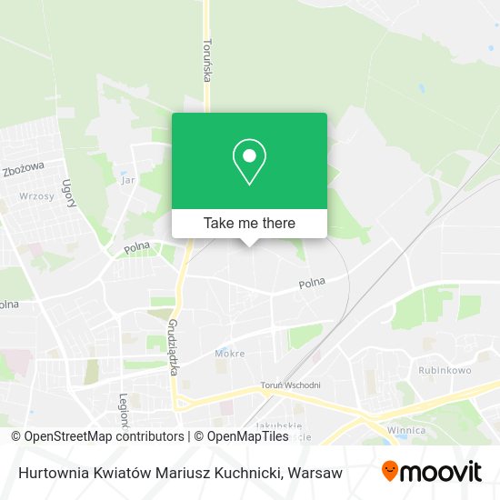 Hurtownia Kwiatów Mariusz Kuchnicki map