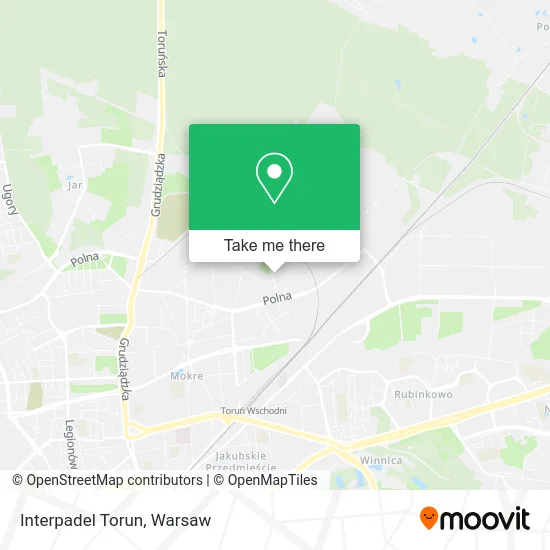 Карта Interpadel Torun