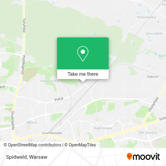 Spidweld map