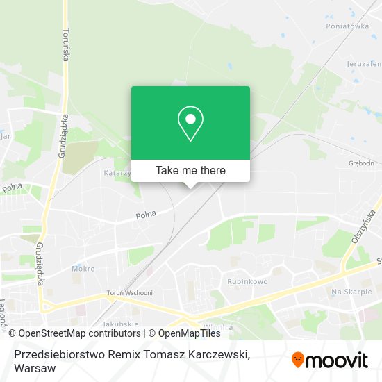 Przedsiebiorstwo Remix Tomasz Karczewski map