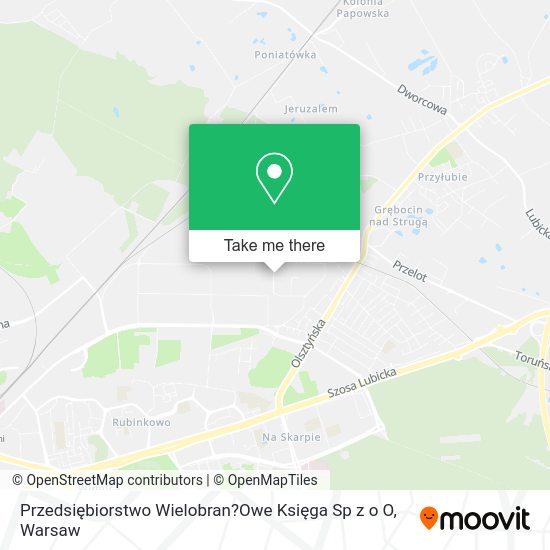 Przedsiębiorstwo Wielobran?Owe Księga Sp z o O map