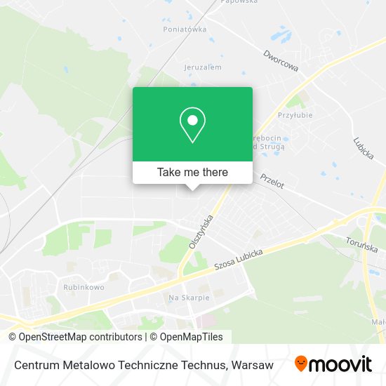 Centrum Metalowo Techniczne Technus map