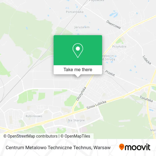 Карта Centrum Metalowo Techniczne Technus