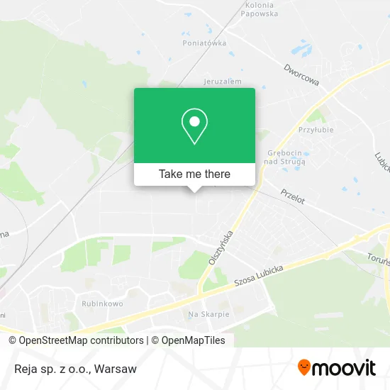 Карта Reja sp. z o.o.