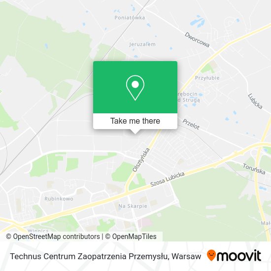 Technus Centrum Zaopatrzenia Przemysłu map