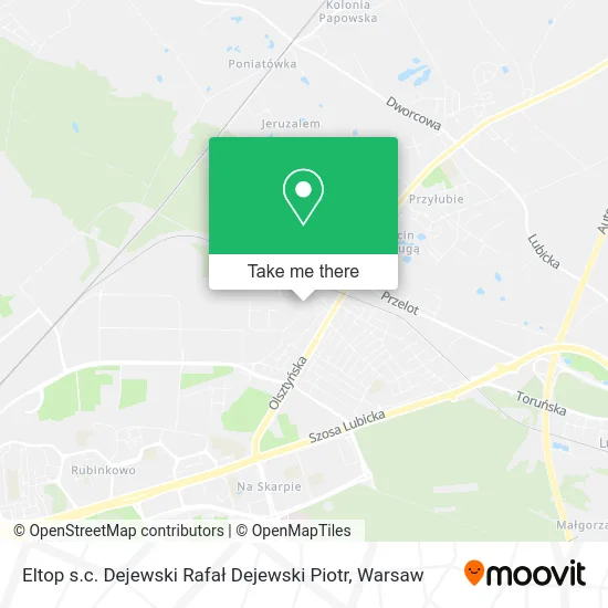 Карта Eltop s.c. Dejewski Rafał Dejewski Piotr