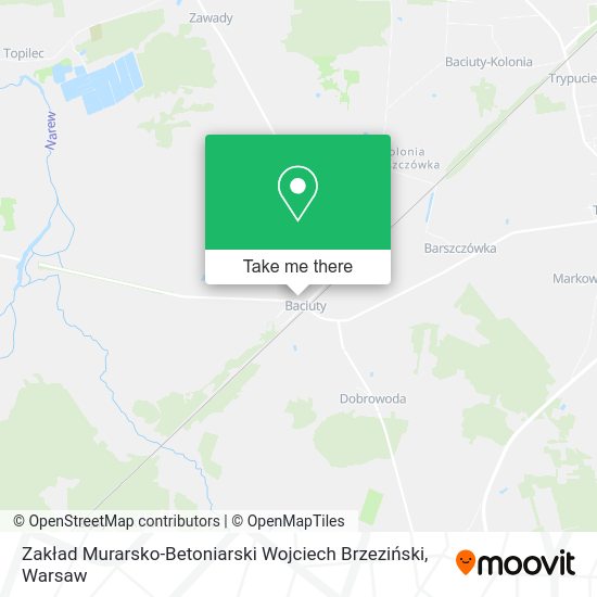 Zakład Murarsko-Betoniarski Wojciech Brzeziński map