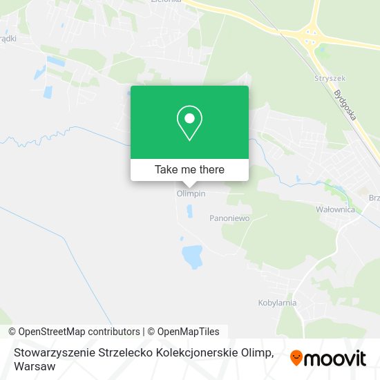 Карта Stowarzyszenie Strzelecko Kolekcjonerskie Olimp