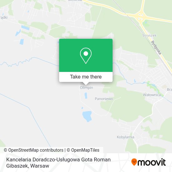 Kancelaria Doradczo-Usługowa Gota Roman Gibaszek map