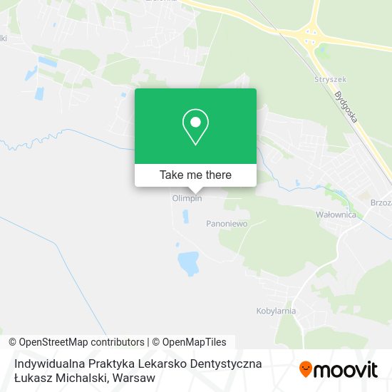 Indywidualna Praktyka Lekarsko Dentystyczna Łukasz Michalski map