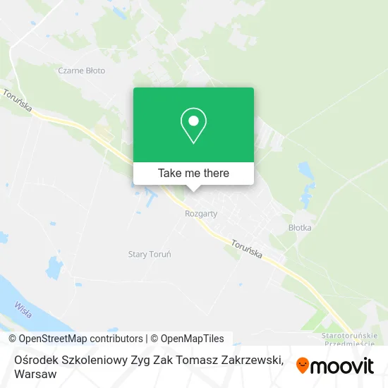 Карта Ośrodek Szkoleniowy Zyg Zak Tomasz Zakrzewski