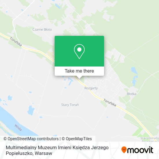 Multimedialny Muzeum Imieni Księdza Jerzego Popiełuszko map