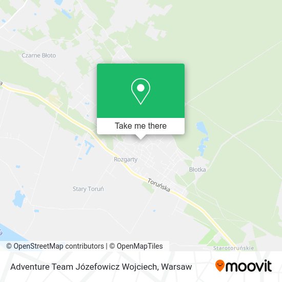 Adventure Team Józefowicz Wojciech map