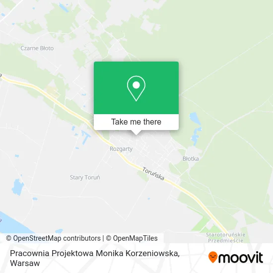 Карта Pracownia Projektowa Monika Korzeniowska