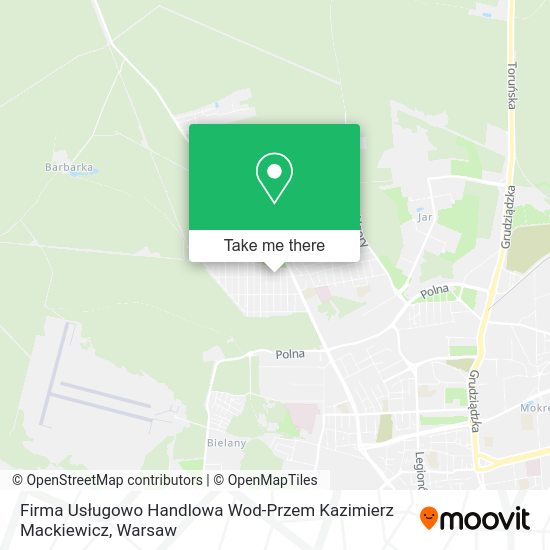 Firma Usługowo Handlowa Wod-Przem Kazimierz Mackiewicz map