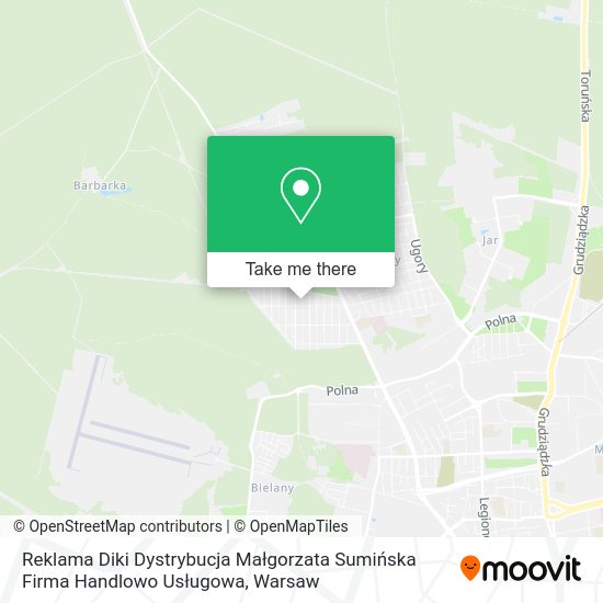 Reklama Diki Dystrybucja Małgorzata Sumińska Firma Handlowo Usługowa map