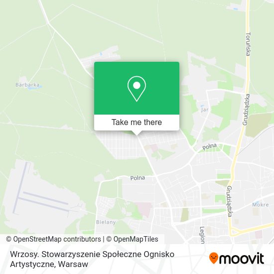 Wrzosy. Stowarzyszenie Społeczne Ognisko Artystyczne map