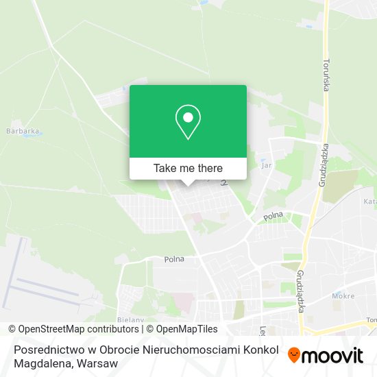 Posrednictwo w Obrocie Nieruchomosciami Konkol Magdalena map