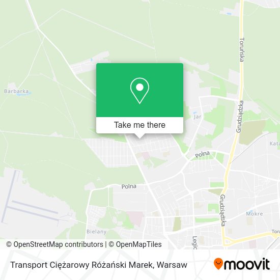 Transport Ciężarowy Różański Marek map