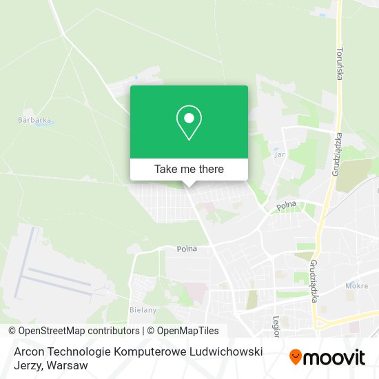 Arcon Technologie Komputerowe Ludwichowski Jerzy map