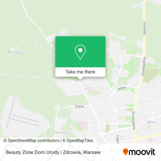 Beauty Zone Dom Urody i Zdrowia map