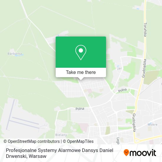 Profesjonalne Systemy Alarmowe Dansys Daniel Drwenski map