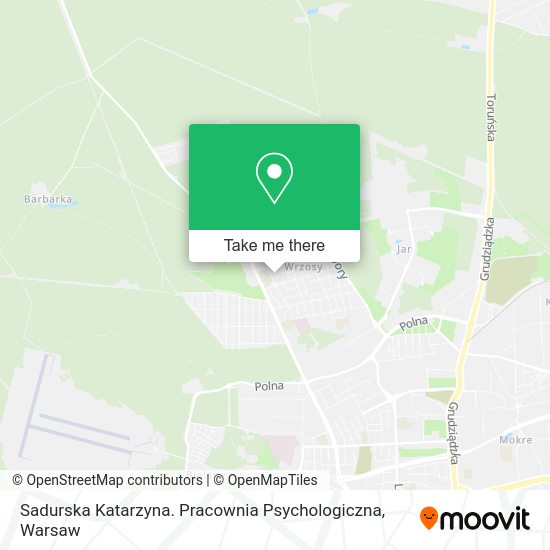 Sadurska Katarzyna. Pracownia Psychologiczna map