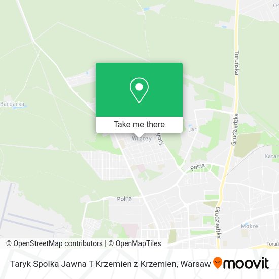 Taryk Spolka Jawna T Krzemien z Krzemien map