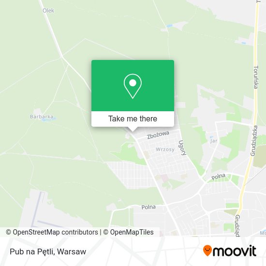 Pub na Pętli map