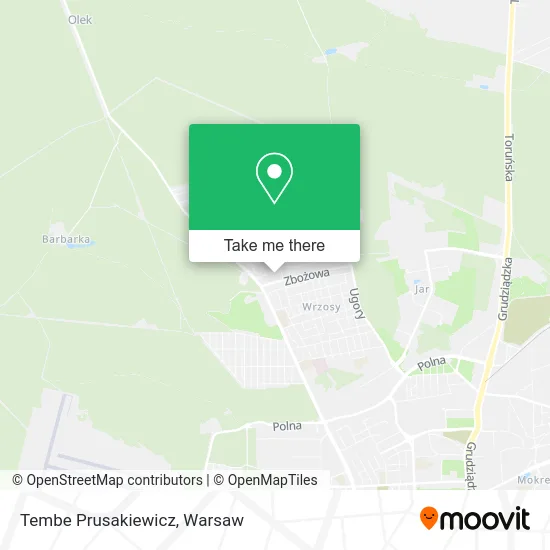 Карта Tembe Prusakiewicz
