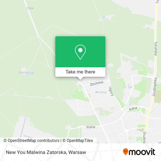 New You Malwina Zatorska map