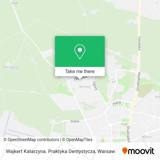 Wajkert Katarzyna. Praktyka Dentystycza map