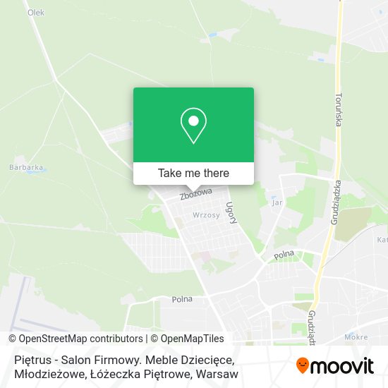 Piętrus - Salon Firmowy. Meble Dziecięce, Młodzieżowe, Łóżeczka Piętrowe map