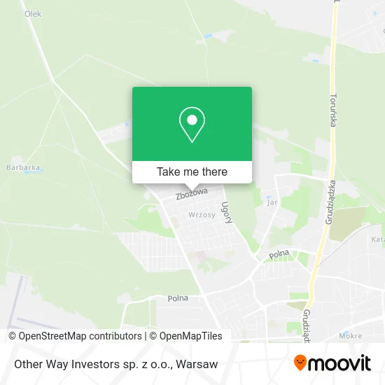 Карта Other Way Investors sp. z o.o.