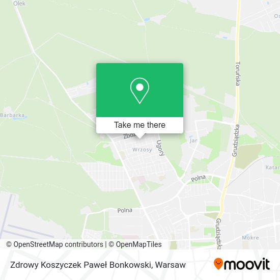 Zdrowy Koszyczek Paweł Bonkowski map