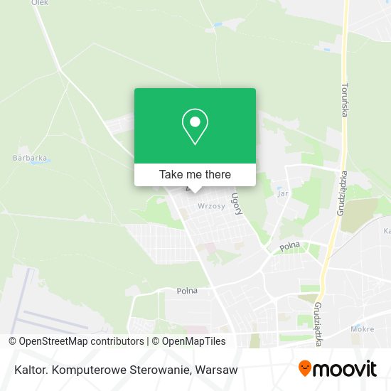 Kaltor. Komputerowe Sterowanie map