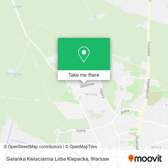 Sielanka Kwiaciarnia Lidia Klepacka map