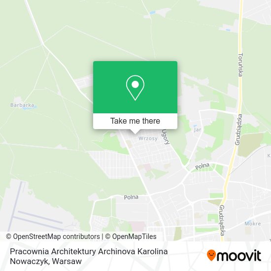 Pracownia Architektury Archinova Karolina Nowaczyk map