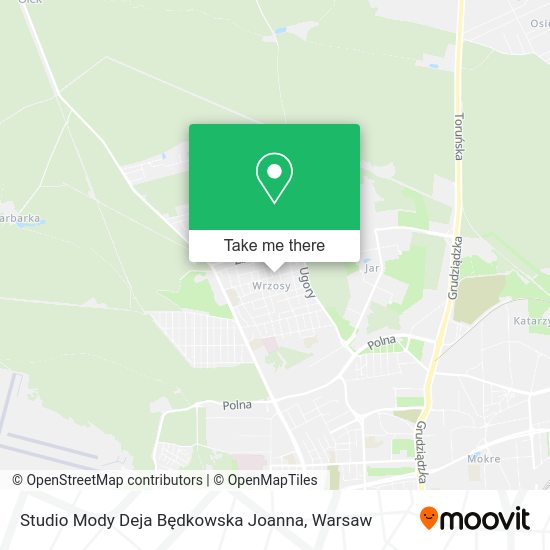 Studio Mody Deja Będkowska Joanna map