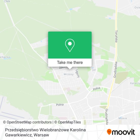 Przedsiębiorstwo Wielobranżowe Karolina Gawarkiewicz map