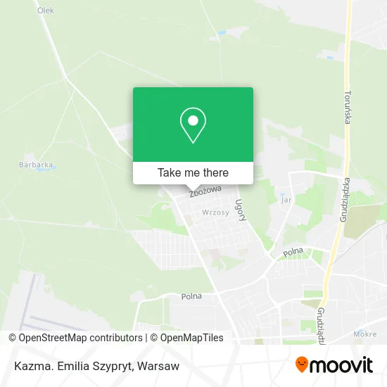 Kazma. Emilia Szypryt map