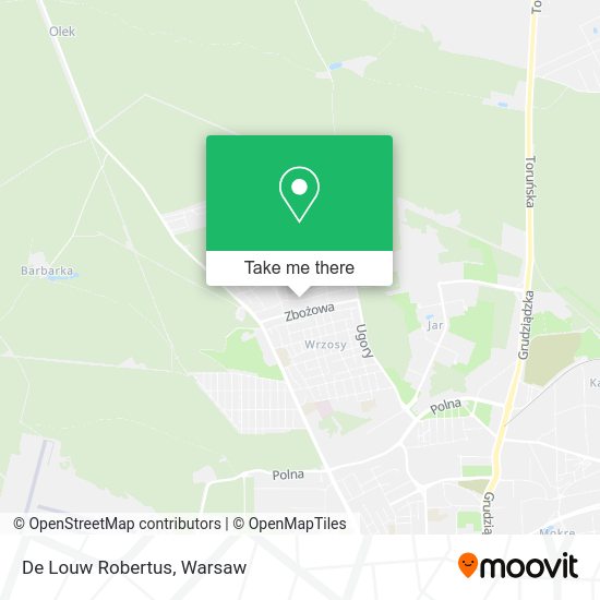 De Louw Robertus map