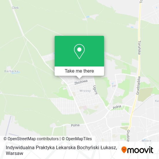 Indywidualna Praktyka Lekarska Bochyński Łukasz map