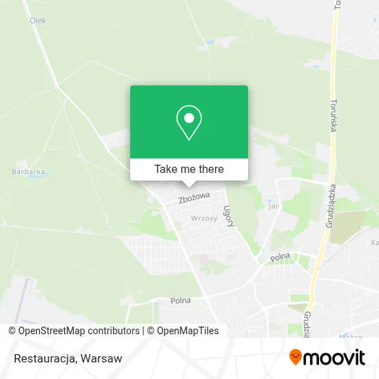 Restauracja map