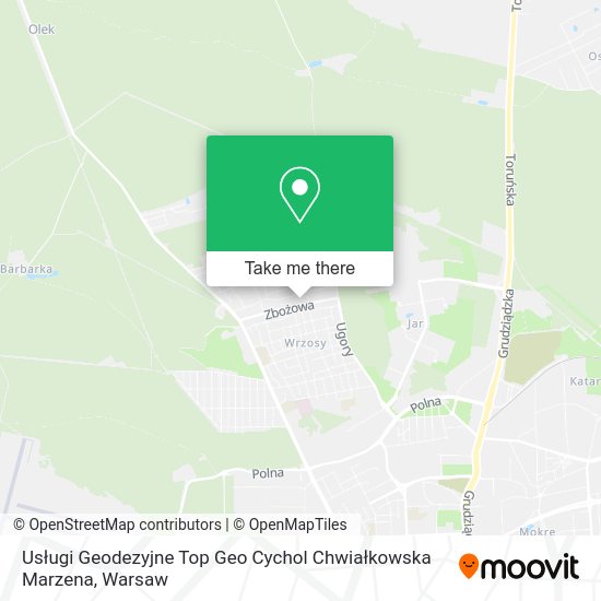 Usługi Geodezyjne Top Geo Cychol Chwiałkowska Marzena map