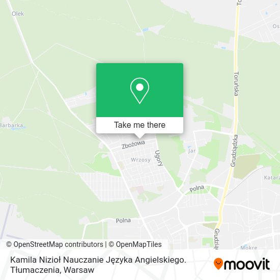 Kamila Nizioł Nauczanie Języka Angielskiego. Tłumaczenia map