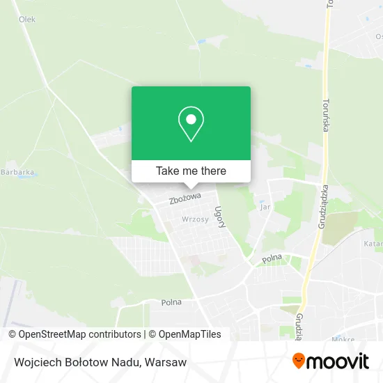 Карта Wojciech Bołotow Nadu